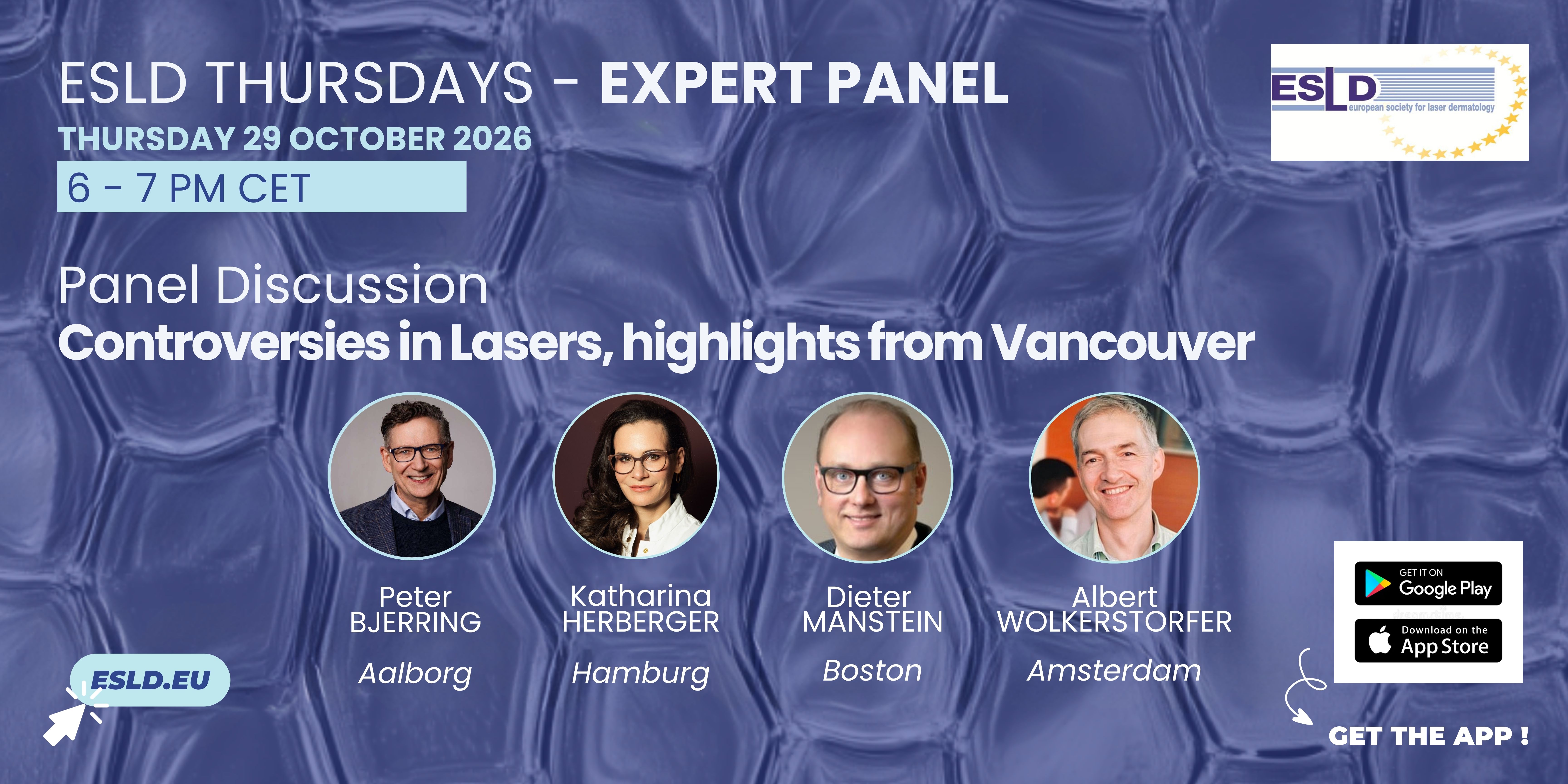 ESLD Thursday Expert Panel 29 October 2026