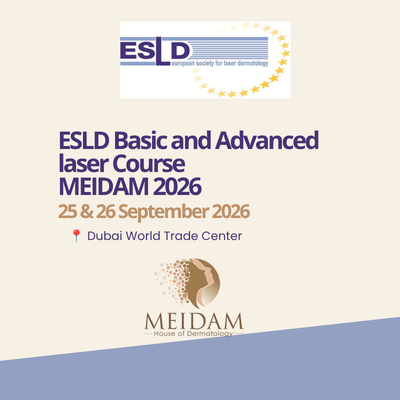 ESLD Basic and Advanced Laser Course at MEIDAM 2026 — Dubai